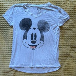 mickey slightly sheer women’s shirt disney